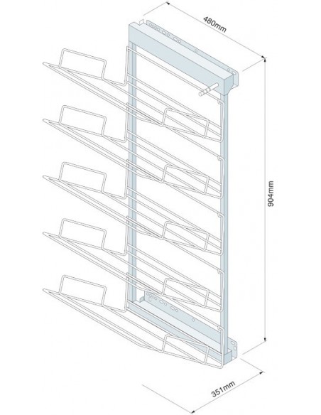 Pull Out Shoe Rack 3 Or 5 Tier Softclose Runners Bedroom Storage