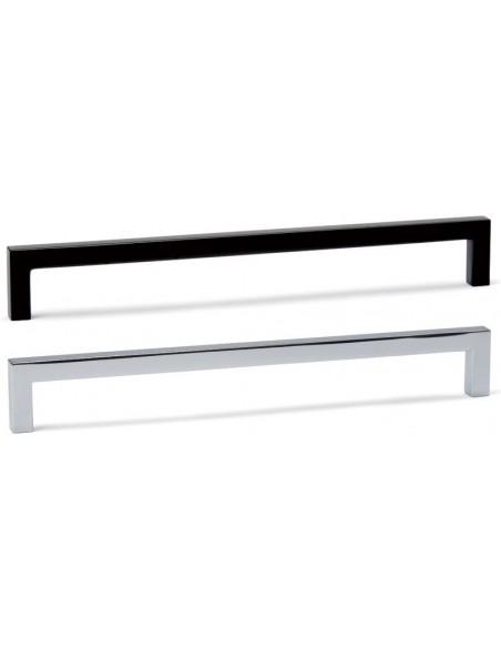 Pull Bar Door Handle Chrome Pull Handle Zinc Alloy Centre 128-492mm 10866285