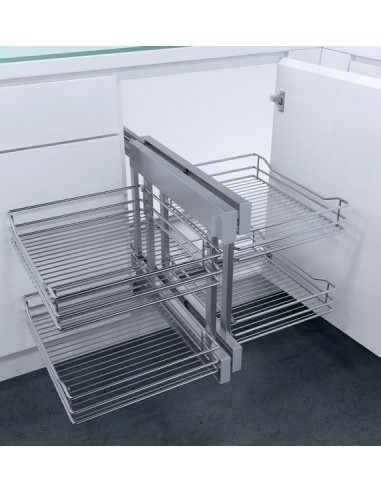 1000mm VS COR Flex Silver Linear Manual Corner Storage Vauth Sagel 54829854