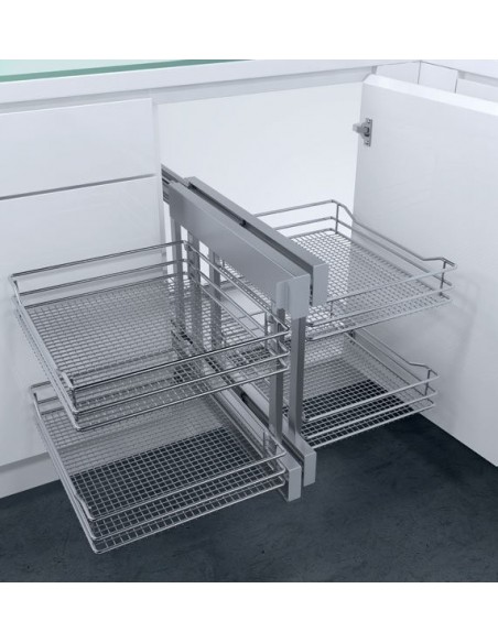 1000mm VS Cor Flex Saphir Mesh Manual Corner Storage Vauth Sagel 54829214