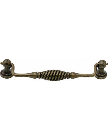 Twister Drop Door Handle Antique Pewter 160/182mm