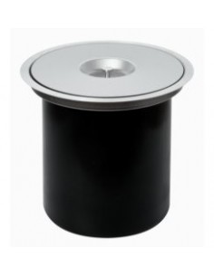 Wesco Ergo Master Worktop Waste Bin 5L Stainless Steel Inset Flush Fit 060014-47 2