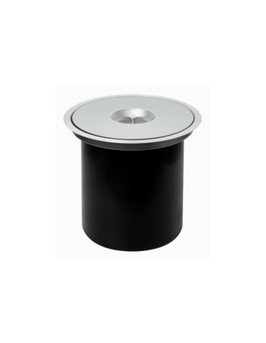Wesco Ergo Master Worktop Waste Bin 5L Stainless Steel Inset Flush Fit 060014-47