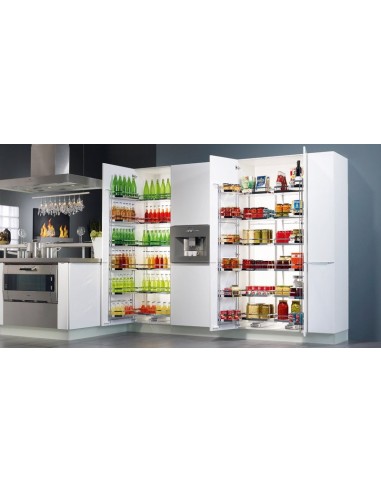 500mm Kessebohmer Tandem Kitchen Larder 1700mm Classic Hinged Door KTLF500SC