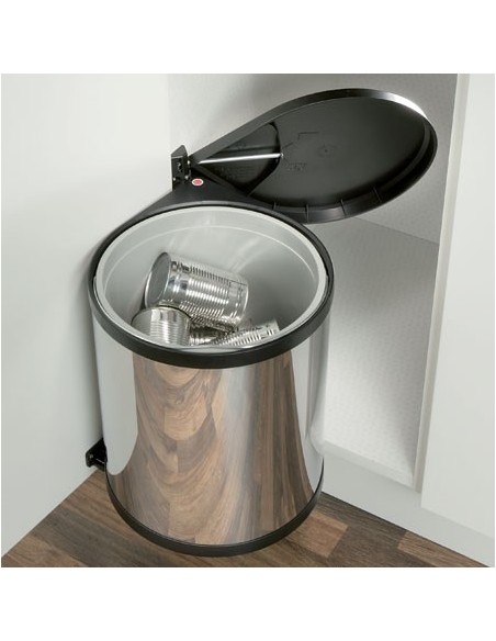 Swing Mono Hailo Bin Kitchen Waste 12L Auto Lid Opener Stainless Steel 50212032
