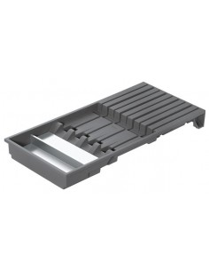 Blum Ambia-Line Knife Block Holder Legrabox Drawers 450mm Depth Grey ZC7M0200