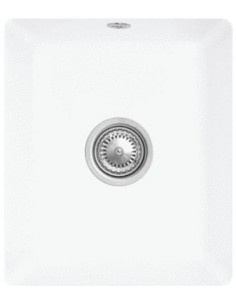 Villeroy Boch Subway 45SU 1.0 Bowl Undermount Sink Ceramic Plus White 332400R1 2