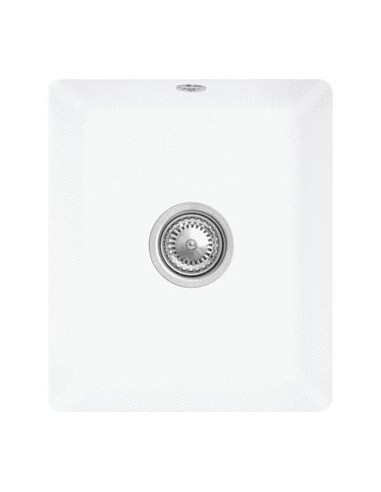 Villeroy Boch Subway 45SU 1.0 Bowl Undermount Sink Ceramic Plus White 332400R1
