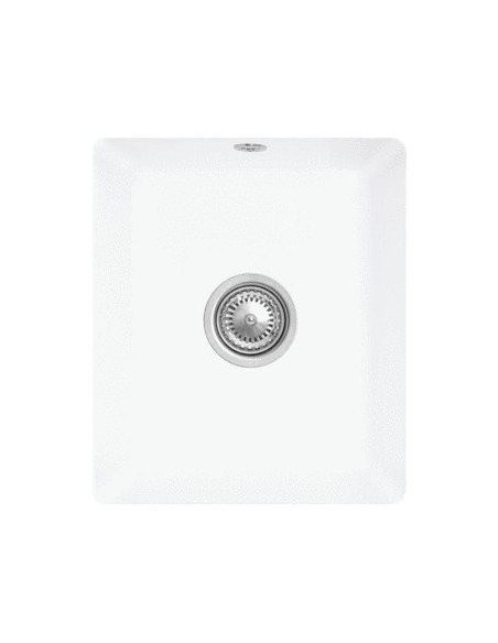 Villeroy Boch Subway 45SU 1.0 Bowl Undermount Sink Ceramic Plus White 332400R1