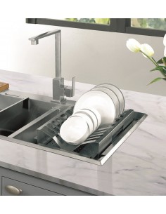 DB03 Stainless Steel Plate Rack Matches Stainless Steel Sinks 2