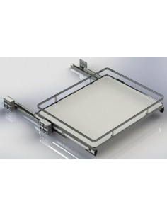 600mm Internal Drawer White Pull Out Solid Base Soft Closing Basket 54003707 2