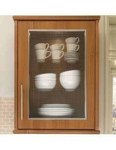 500mm Kitchen Glass Shelf 6mm Clear Toughened 461x250mm Units Or Wall Hung 54307450