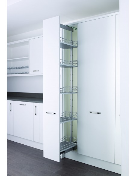 300mm Kessebohmer In-Frame Larder Kitchen Pull Out Arena Dispensa IFKALF300FESC