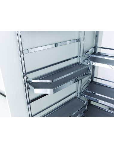 600mm Kessebohmer Tandem Larder Kitchen Tall Storage Arena Style 1700 KASTLF600SC