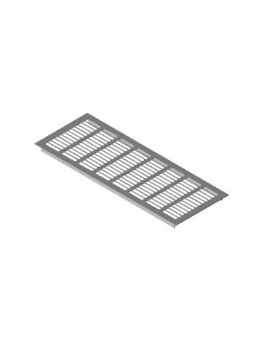 300x150mm Cabinet Vent Aluminium Silver Grill 178Cm2 Airflow Press Fit 57520952