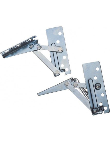 Kitchen Cabinet Lift Up Flap Hinges Both Sprung 180N Top Boxes 50443990