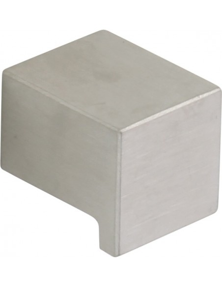 Metropolis Square Knob Stainless Steel Modern Pull Handle