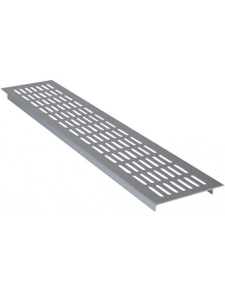 300x130mm Appliance Vent Aluminium Silver F1 Grill 142Cm2 Airflow 57520942