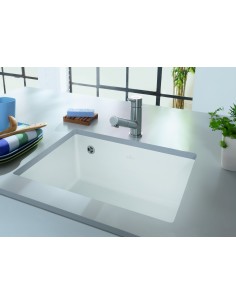 Villeroy Boch Subway 60SU 1.0 Bowl Undermount Sink Ceramic Plus White 331000R1