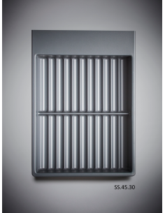 Spice Rack Drawer Insert Suits Blum Legrabox 300 x 423mm Switch Grey SS.45.30 2
