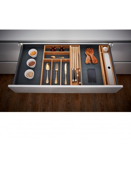 Oak Knife Block Insert Switch 100 x 423mm Suits Blum Legrabox Drawers 562-0034.K
