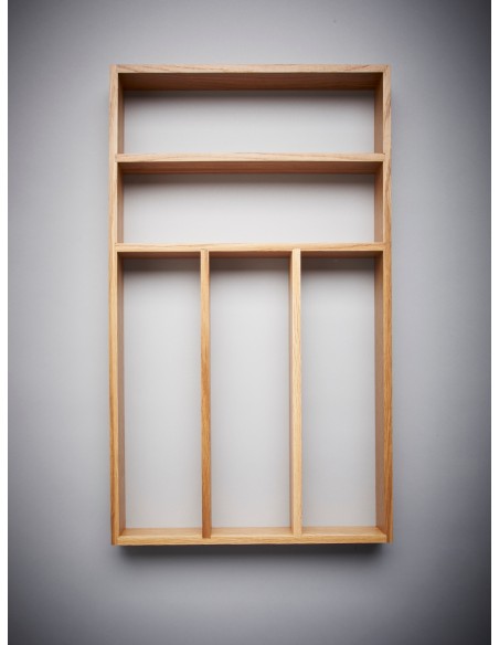 Legrabox Divider Triple Oak Tray Insert 500mm Depth Switch