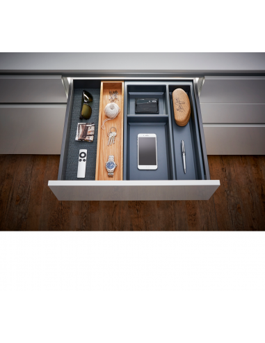 Single Oak Drawer Insert Tray 100 x 423mm Switch For Blum Legrabox 562-0034