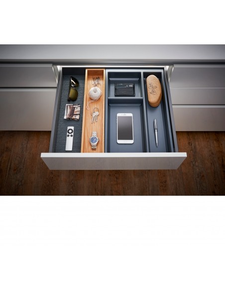Single Oak Drawer Insert Tray 100 x 423mm Switch For Blum Legrabox 562-0034