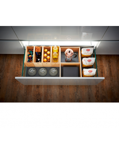 Oak Storage Boxes Set Of 4, Pantry/Larder Accessories