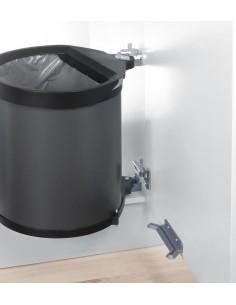 Peka Mullboy BIG Kitchen Waste Bin Big 40L Auto Opening Lid Anthracite 200.1134.43AN 2