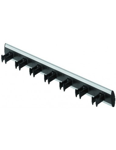Belt Storage Rack Black Screw Mount Silver Aluminium 432mm Length 80725935