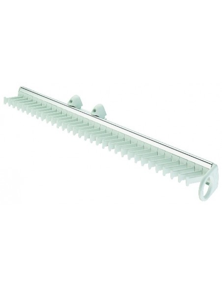 Tie Rack Storage X28 Hooks Side Mount To Wardrobe Door White 80722741