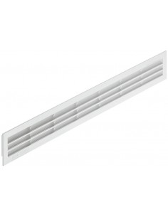 512x60mm Plinth Ventilation Grill Recess Mount White 81 Cm2 57170706
