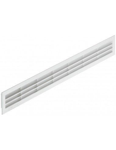 512x60mm Plinth Ventilation Grill Recess Mount White 81 Cm2 57170706