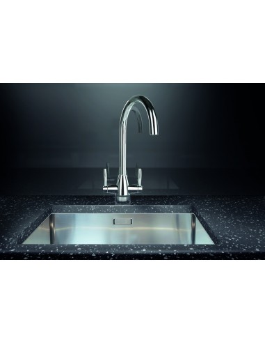 Tutti kitchen tap, twin levers, chrome TU81073CP