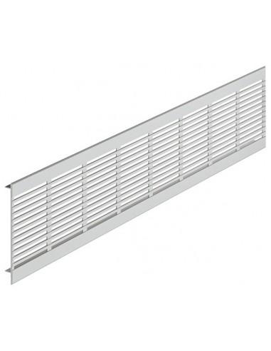 500x100mm Plinth Ventilation Grill Press Aluminium 157.2Cm2 57528934