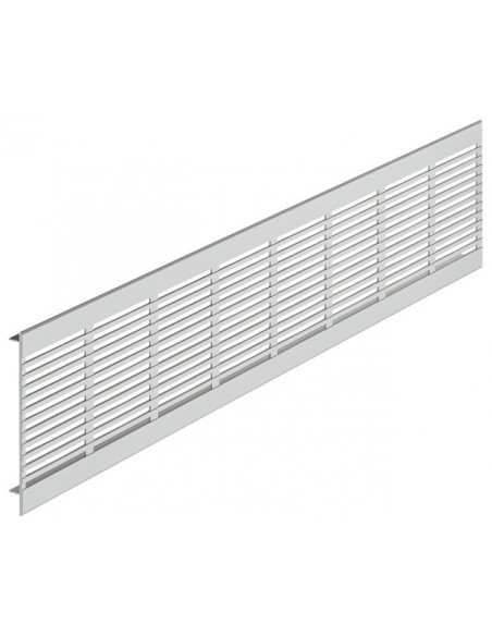 500x100mm Plinth Ventilation Grill Press Aluminium 157.2Cm2 57528934