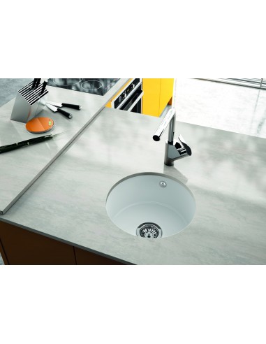 Thomas Denby Metro Round 1.0 Bowl Kitchen Sink Ceramic Inset / Under MET1060W