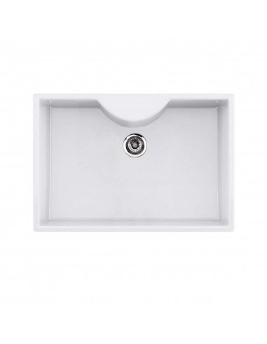 Thomas Denby Legacy 800mm Butler Kitchen Sink Ceramic Tap Ledge LEG800T