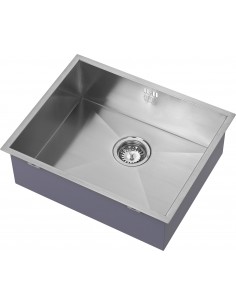 Zenuno 500U Kitchen Sink Square 1.2mm Stainless Steel 1810 Company ZU/50/U/S/021 2