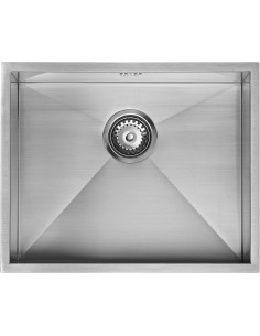 Zenuno 500U Kitchen Sink Square 1.2mm Stainless Steel 1810 Company ZU/50/U/S/021