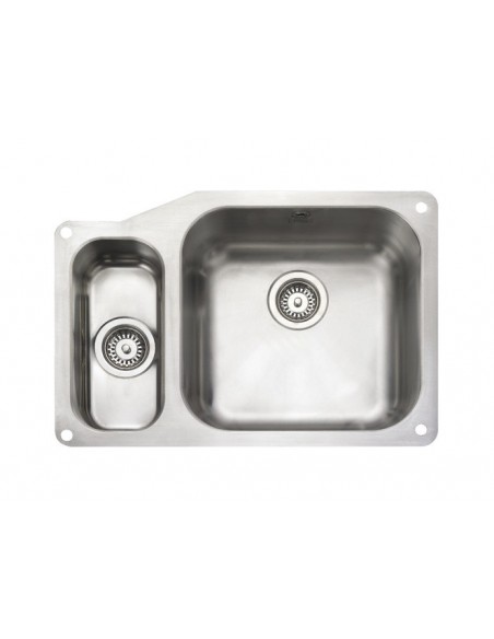 Rangemaster Atlantic Classic UB4015 Kitchen Sink 1.5 Bowl Stainless