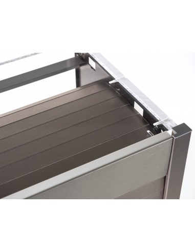 1000mm Tambour Door Kits Stainless Steel 1450mm High