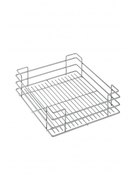 Sige 300mm Tall Larder Kitchen Pull Out 1880-2180mm Chrome Wire I540-073