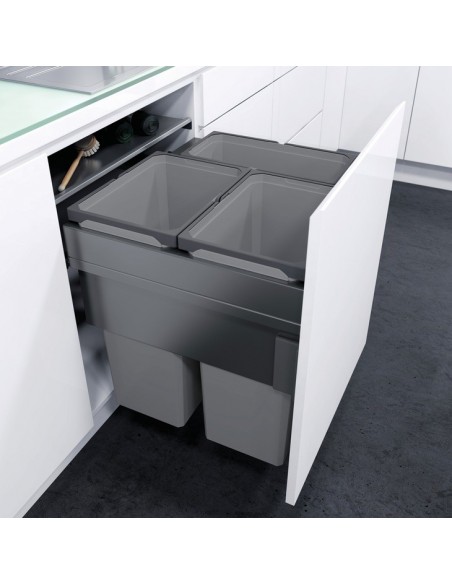 600mm VS Envi Space XX Pro Kitchen Waste Bin 85L 476 Depth Vauth-Sagel 50344314