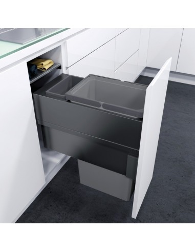 300mm VS Waste Bin Envi Space XX Pro Lava 33L 476 Depth 50344310