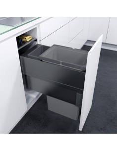 400mm VS Envi Space XX Pro Waste Bin 33L 476mm depth 50344311 2