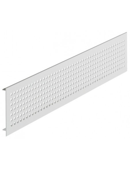 Ventilation Grill 500 x 100mm Screw Mount, Stainless Steel