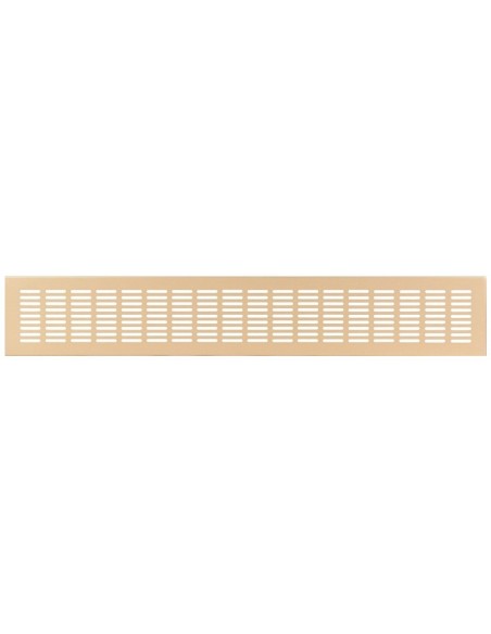 Ventilation Grill 480 x 80mm Bronze, Recess Mount