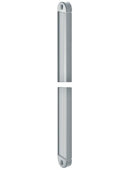 Adjustable Shoe Rack 480-750mm Set Chrome Racks & Wall Rail  89212906SET